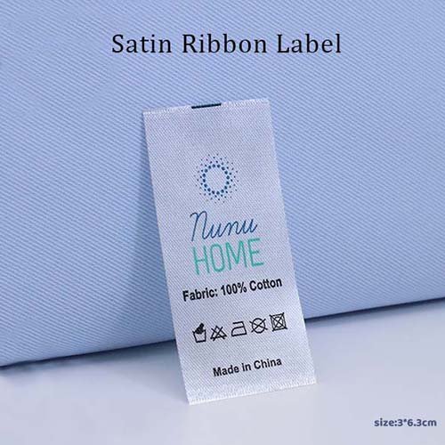 Satin Ribbon Label